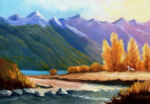 Bucklerburn - 11 x 16 Oil on Linen Canvas Pad.  I enjoyed the 